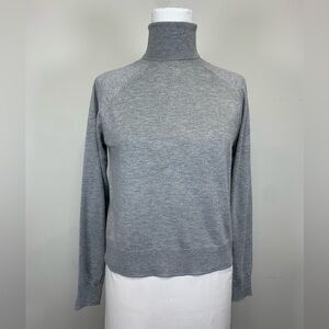 Mango Women’s Turtleneck Sweater in Gray - XS